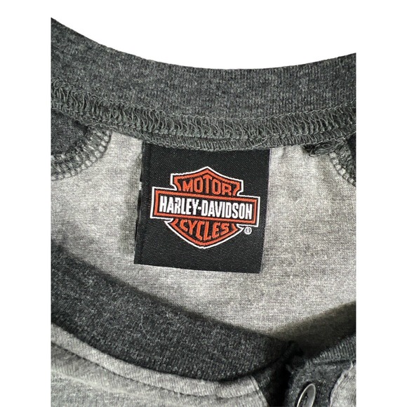 Harley Davidson Men Pomona Valley Long Sleeve Shirt Size Large - Picture 4 of 6